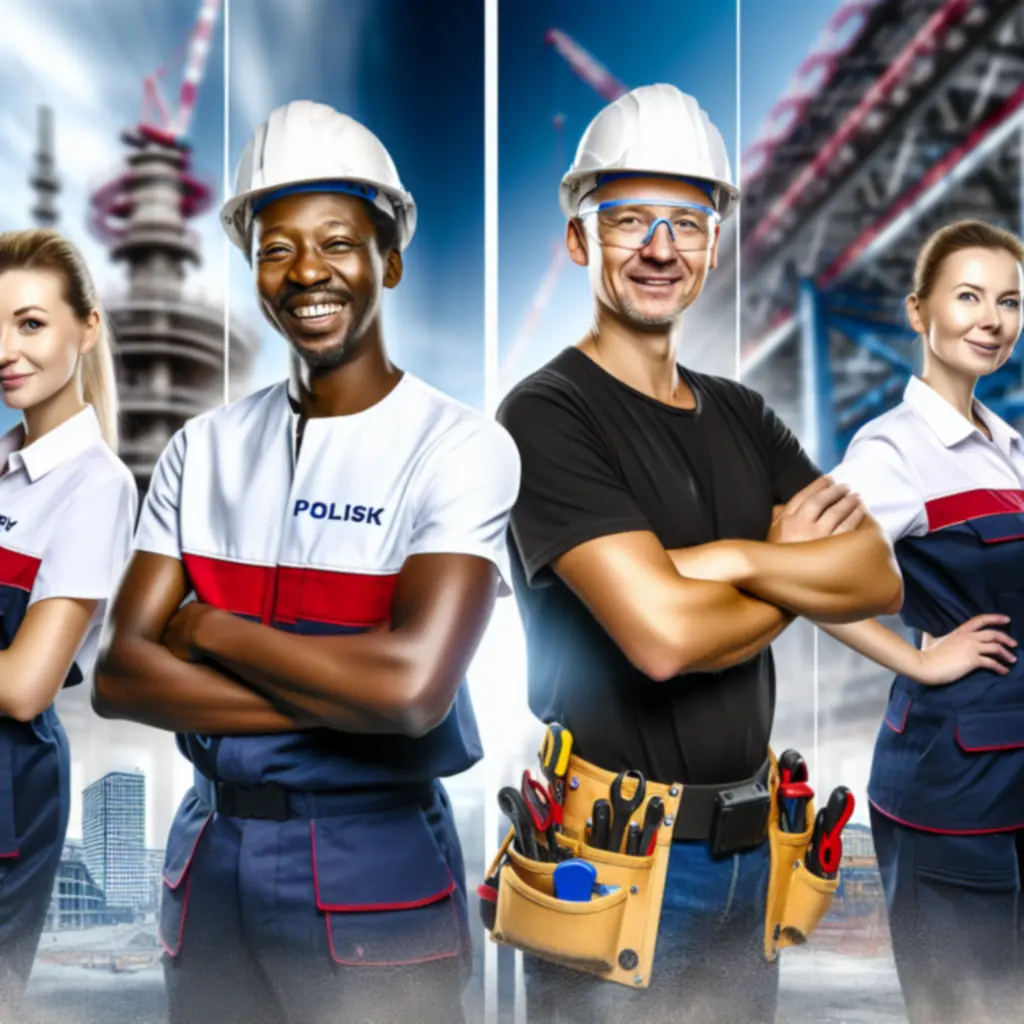 Wykwalifikowany zespół inżynierów i techników LigBud omawiający dokumentację na budowie